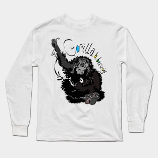 Mountain Gorilla, Gorilla beringei beringei Long Sleeve T-Shirt